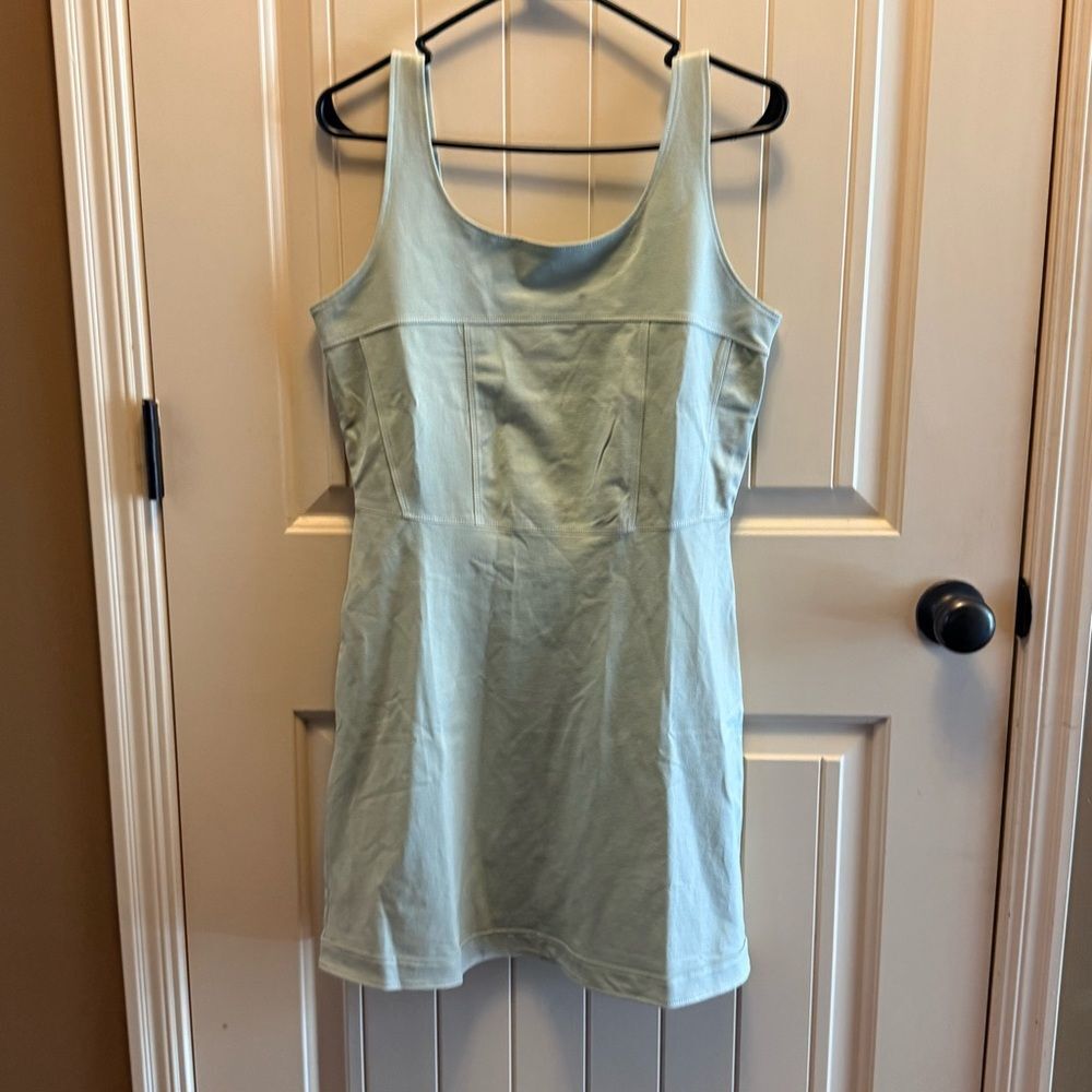 Anthropologie Grey State Black ADA dress Dessert Sage size 1 NEW NWT comfy